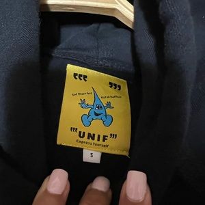 UNIF alien girl hoodie